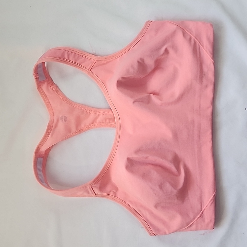 EUC Avia Pink Padded Sports Bra Size Large 12/14